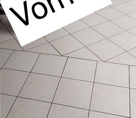 Neuer Fußboden im Verkaufsraum