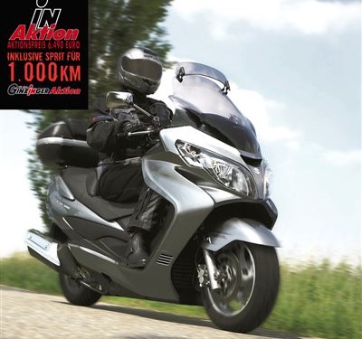 Suzuki AN 400 ABS / 6.490.- und inkl. 1.000km Sprit Suzuki AN 400 ABS / 6.490.- und inkl. 1.000km Sprit