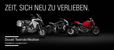 DUCATI TESTRIDE WOCHEN BEI UNS !