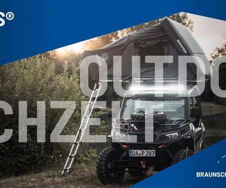 Camping mit Polaris im Outback