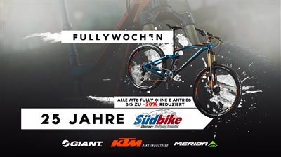 25 jahre Südbike Fullywochen bis 31.07.2016