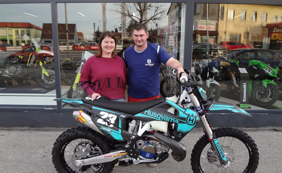 Husqvarna TE 250 / 2023 übergeben! Bild 1: Husqvarna TE 250 / 2023 übergeben!