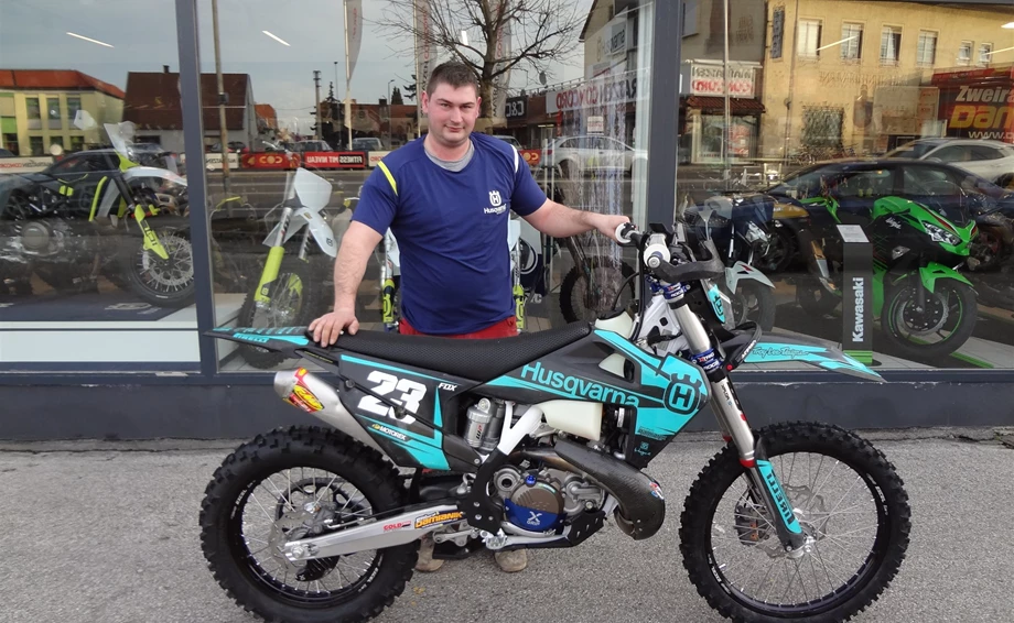 Husqvarna TE 250 / 2023 übergeben! Bild 2: Husqvarna TE 250 / 2023 übergeben!