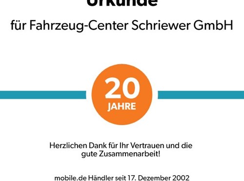 20 Jahre mobile.de Händler