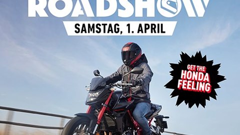SAVE THE DATE: Roadshow Samstag, 1. April 