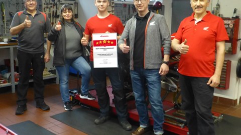 Danke, für die nächste Auszeichnung!