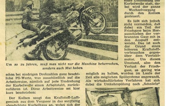 Steckenpferd - Beilage der Jungen Welt 1959 zum Thema: Motorradmotoren - Bild 2