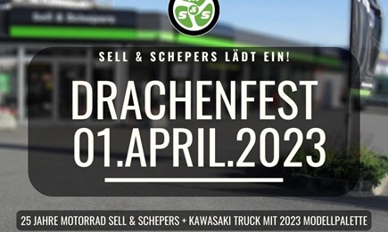 25 Jahre Motorrad Sell & Schepers - Drachenfest am 1. April