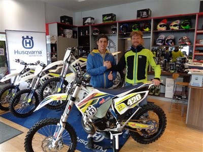 Übergabe HUSQVARNA TE250!!! Übergabe HUSQVARNA TE250!!!