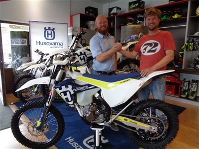 Übergabe: HUSQVARNA FE350 MY 2017!!! Übergabe: HUSQVARNA FE350 MY 2017!!!