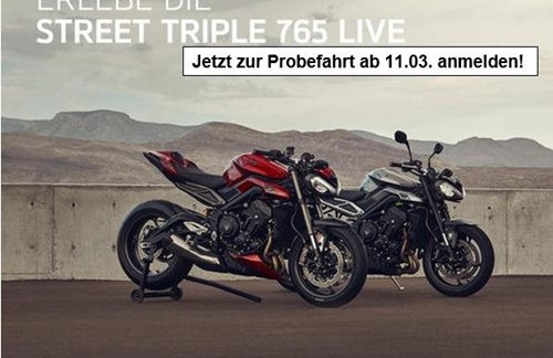Street Triple Probefahrten