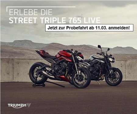 Street Triple Probefahrten