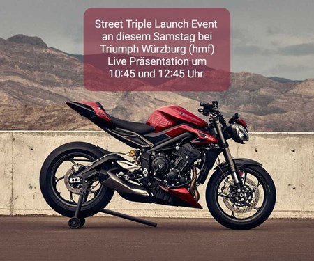Triumph Street Triple Launch Event 