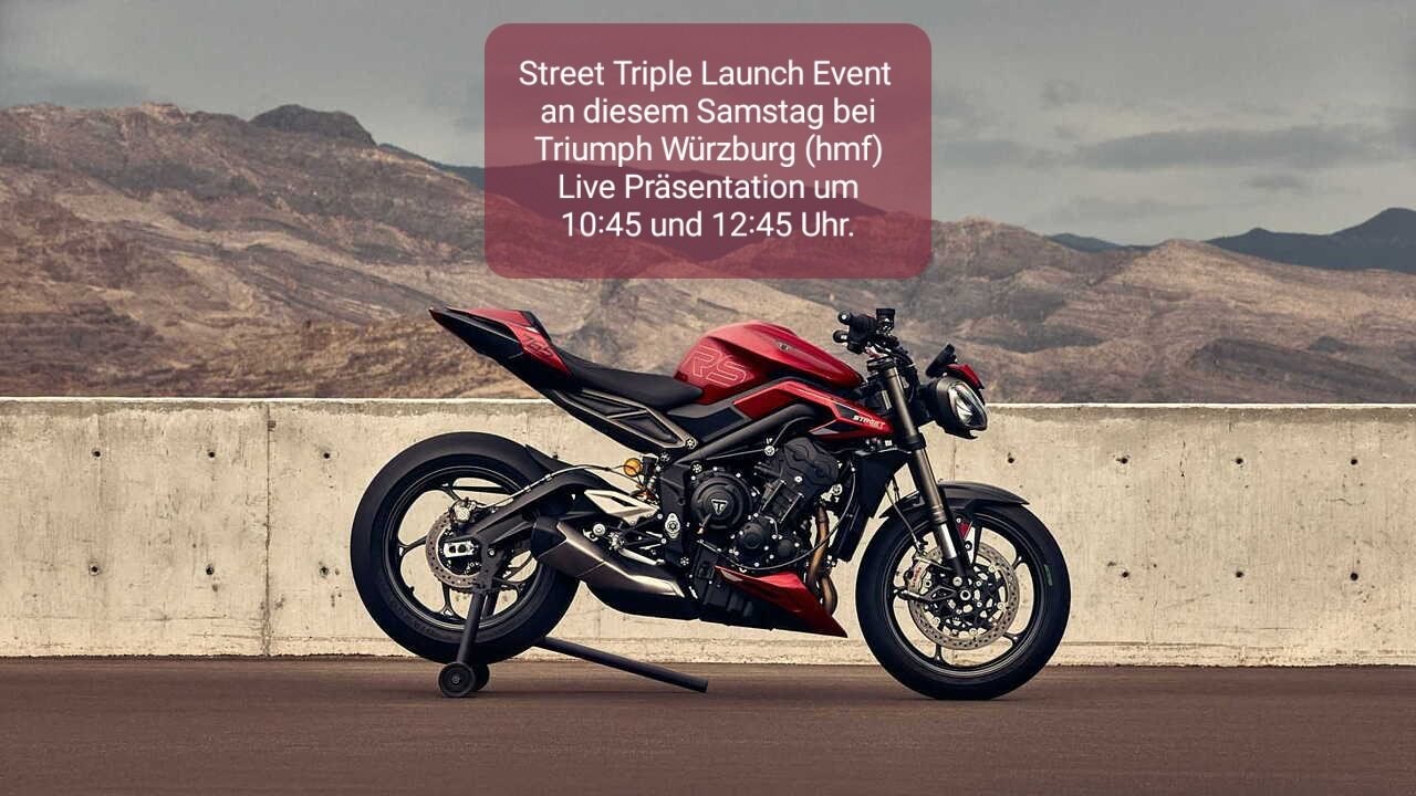 Triumph Street Triple Launch Event 