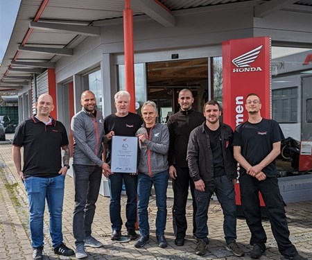 40 Jahre Honda Krapp in Mainz