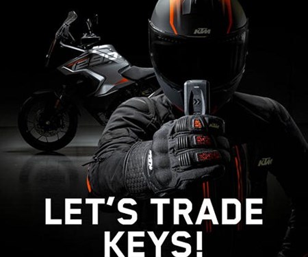 Let´s Trade Keys ! Für KTM 1290 Super Duke / Adventure Modelle