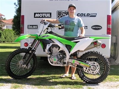 Erste KX 450 F/2017 wurde übergeben! Erste KX 450 F/2017 wurde übergeben!