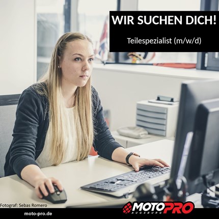 Wir suchen dich! Teilespezialist (m/w/d)