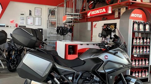 Honda NT1100  ausgestattet mit dem Honda Urban-Paket