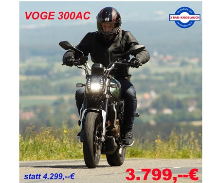 Dem Sommer entgegen - VOGE 300AC 