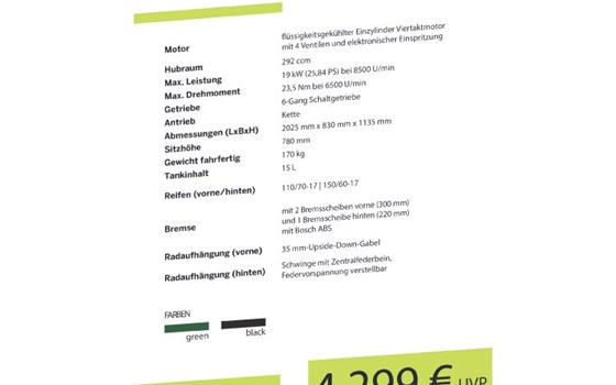 Dem Sommer entgegen - VOGE 300AC  - Bild 2