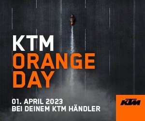 SAVE THE DATE!!! 
ORANGE DAY am 1.4.2023!!!
                     Kommt vorbei und macht eine Probefahrt mit den neuesten Modellen von KTM!!! ... Weiter >>
