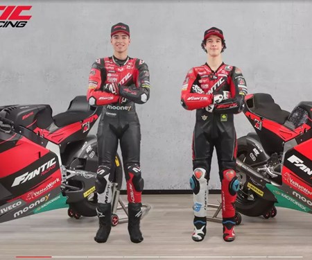 Fantic präsentiert sein ERSTES Moto 2 Bike an diesem Wochenende !