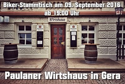 Biker-Stammtisch in Gera