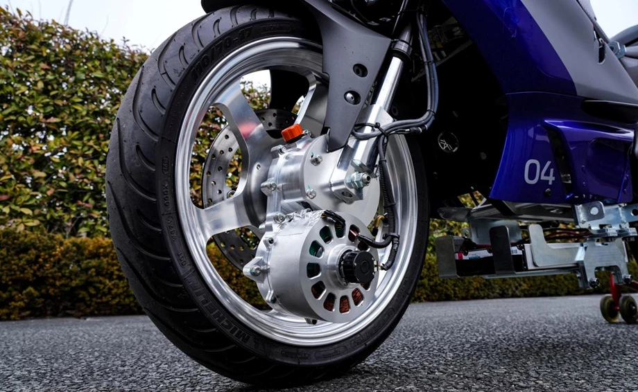 Entwicklung des fortschrittlichen Motorrad-Stabilisierungs-Assistenzsystems (AMSAS) Bild 3: Entwicklung des fortschrittlichen Motorrad-Stabilisierungs-Assistenzsystems (AMSAS)