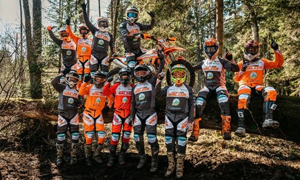 Das FACTORY TEAM WALZER und KTM GASGAS TEAM WALZER ist >> ready to race!