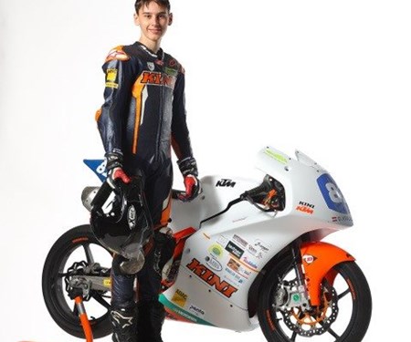 KINI Teamfahrer Daniel Krabacher startet beim Nothern Talent Cup KINI Teamfahrer Daniel Krabacher startet beim Nothern Talent Cup