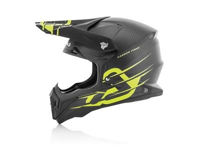 Carbon Helm Schwarz / FLUO Gelb - Bild 1