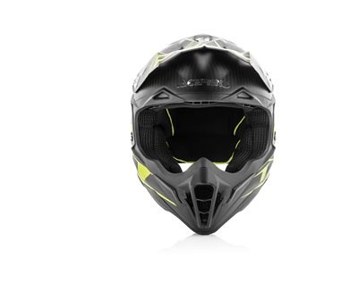 Carbon Helm Schwarz / FLUO Gelb - Bild 2