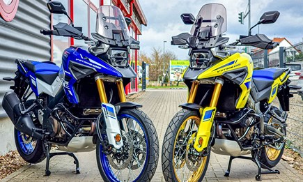 Die ersten V-Strom 1050DE sind eingetroffen!