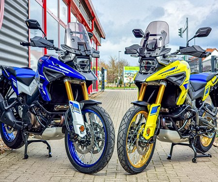 Die ersten V-Strom 1050DE sind eingetroffen!
