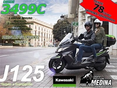 J 125 Nueva promocion Kawa Go