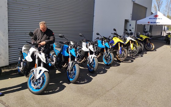 Suzuki Probefahrt-Event für die neue GSX-8S und die V-Strom 800DE - Bild 6