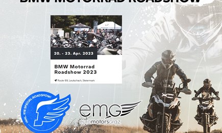 BMW Motorrad Roadshow - 20.04. bis 23.04.2023
