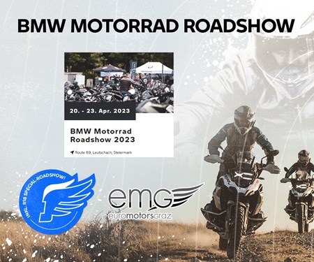 BMW Motorrad Roadshow - 20.04. bis 23.04.2023