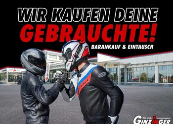 Ginzinger GmbH Innsbruck-News: Wir kaufen dein Motorrad 