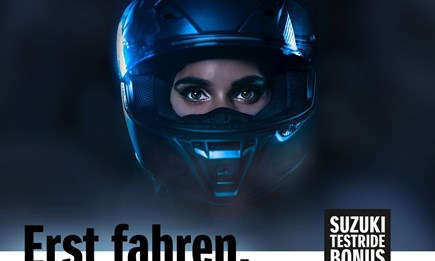 Probefahren & sparen : SUZUKI Testride Bonus!
