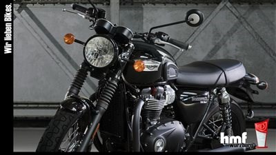 2017er Neuheiten: TRIUMPH T100 / T100 black