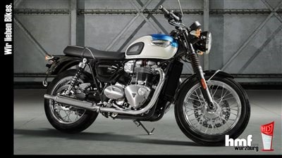 2017er Neuheiten: TRIUMPH T100 / T100 black