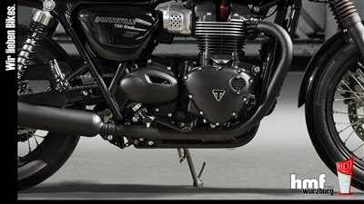 2017er Neuheiten: TRIUMPH T100 / T100 black