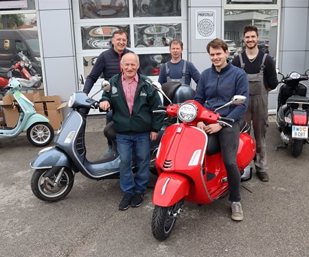 Ein Leben auf zwei (VESPA)Rädern