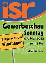 !!! ISR-Gewerbeschau in Windhagen 7.5.2023 von 10-18uhr !!!