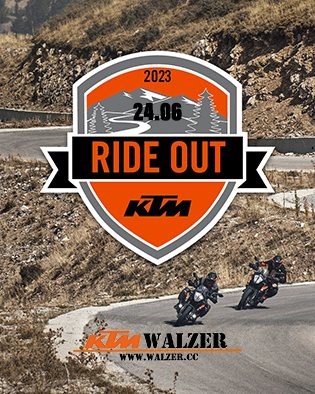 KTM/GASGAS Walzer Ride-Out am 24. Juni 2023 




KTM/GASGAS Walzer Ride-Out am 24. Juni 2023

 KTM/GASGAS Walzer lädt dich und deine KTM oder GASGAS zu einem gemei ... Weiter >>