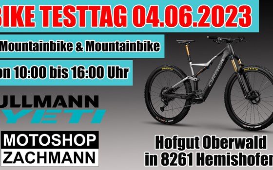 BIKE TESTTAG E-Mountainbike & Mountainbike 04. Juni 2023 - Bild 2