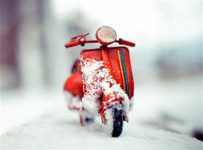 Winter im "BIKE-HOTEL"