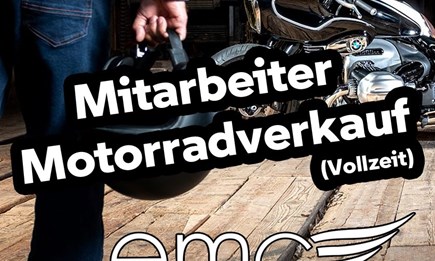 Mitarbeiter Motorradverkauf gesucht!
